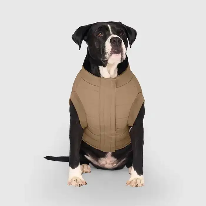 Sherpa Dog Puffer Jacket