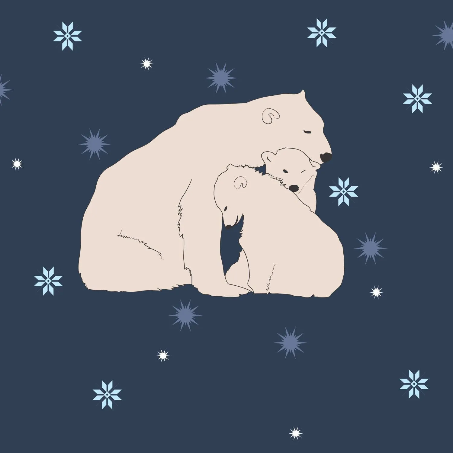 Short Nightdress - Polar Snuggles