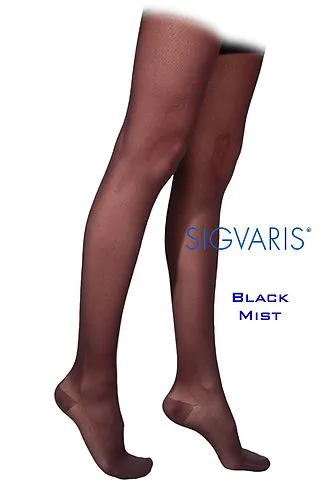 Sigvaris 770 Truly Transparent 20-30 mmHg Women's Closed Toe Thigh High 772N