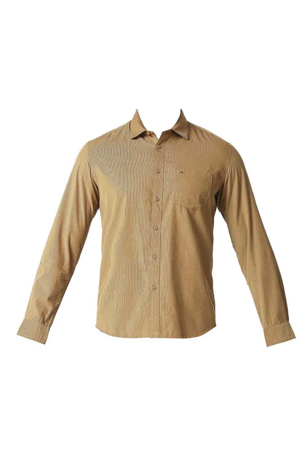 Slim Fit Cotton Corduory Shirt