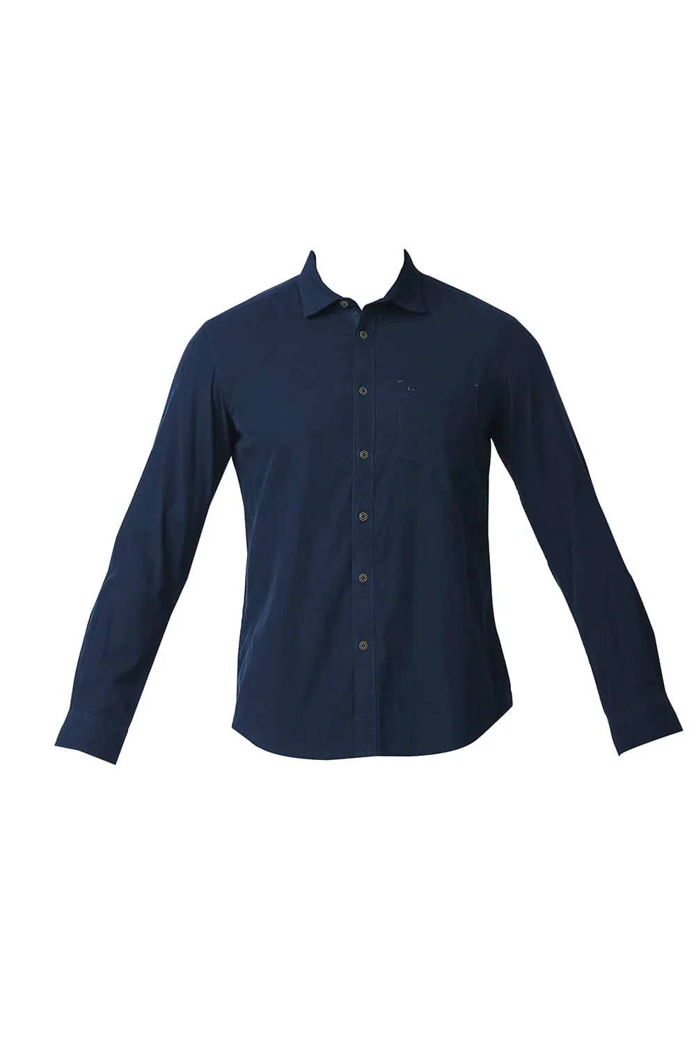 Slim Fit Cotton Corduory Shirt