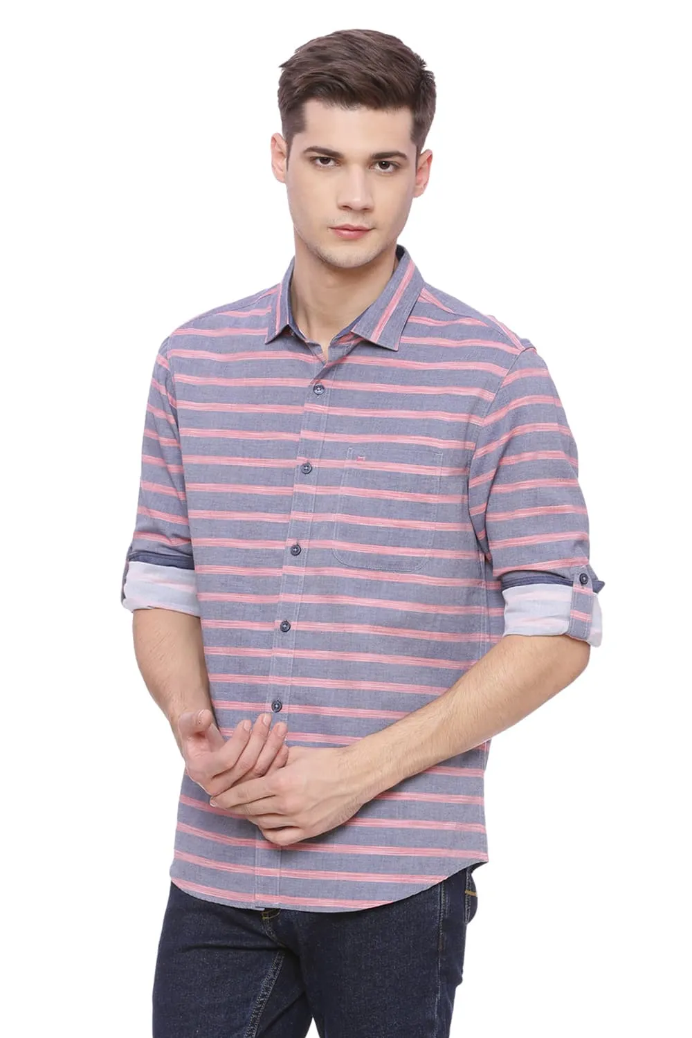 Slim Fit Striped Shirt