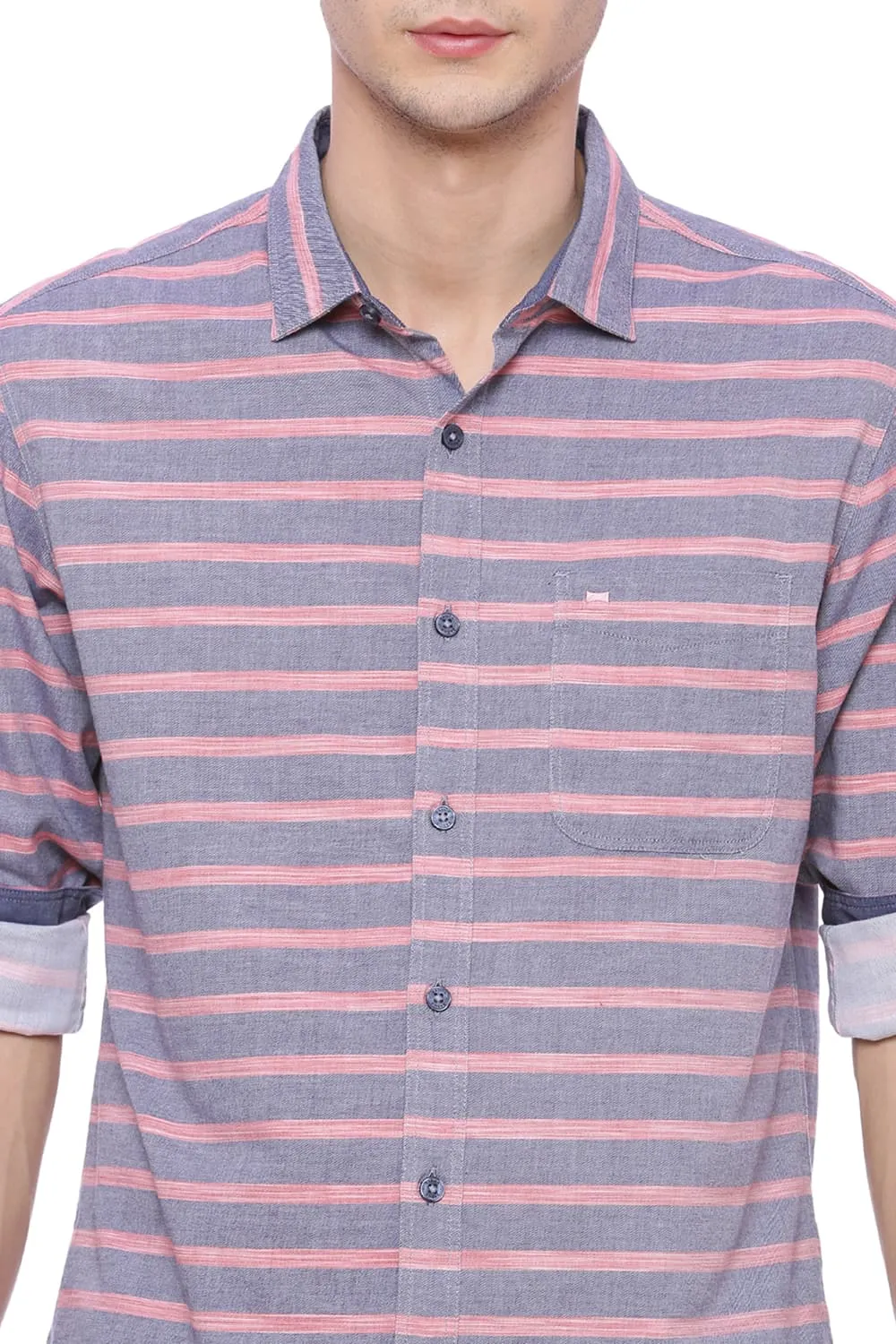 Slim Fit Striped Shirt