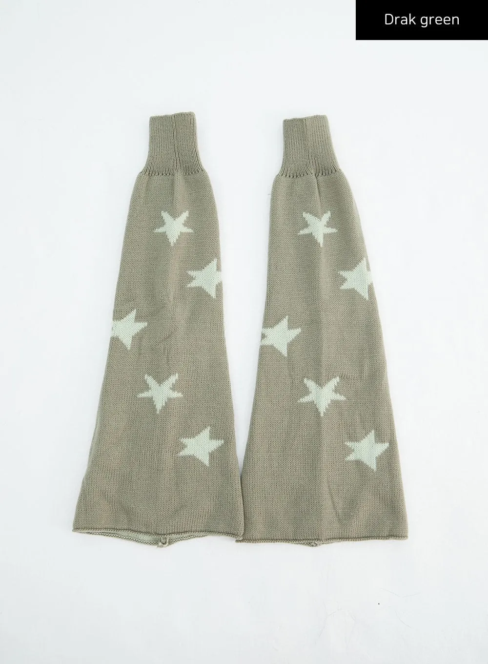 Star Graphic Reversible Leg Warmers IN316