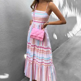 Stella Striped Summer Dress - Culture Heaven Special