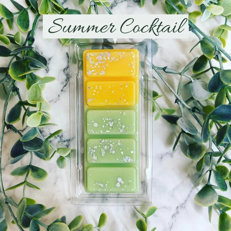 Summer Cocktail Wax Melt Snap Bar