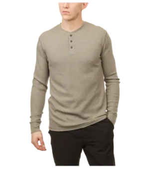 Tentree TreeWaffle Henley Longsleeve - Men's