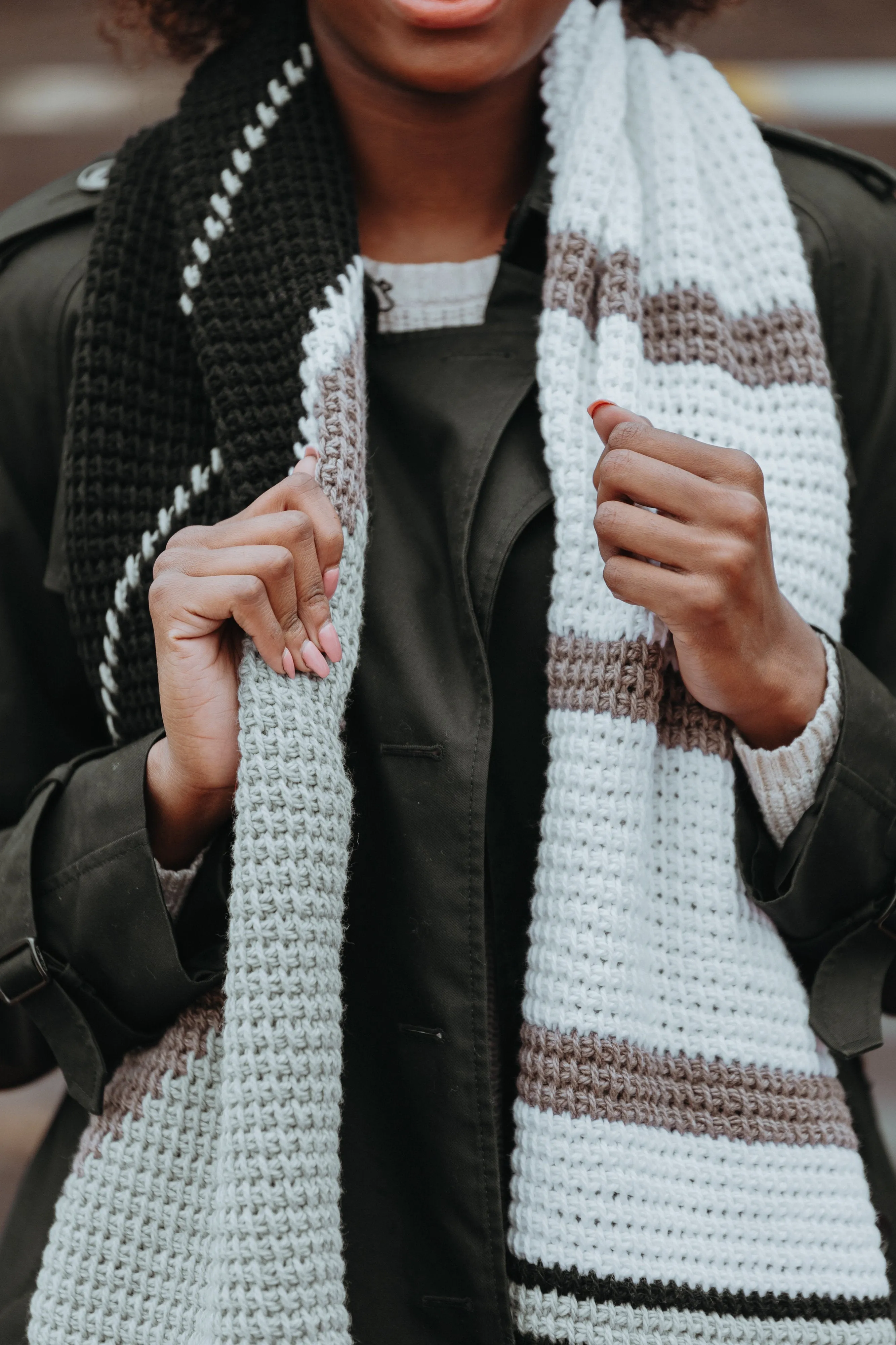 Upstate Scarf // Tunisian Crochet PDF Pattern