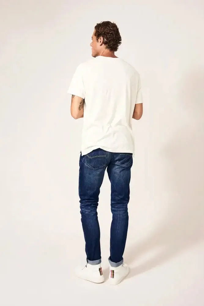 White Stuff Harwood Slim Jean in Mid Denim