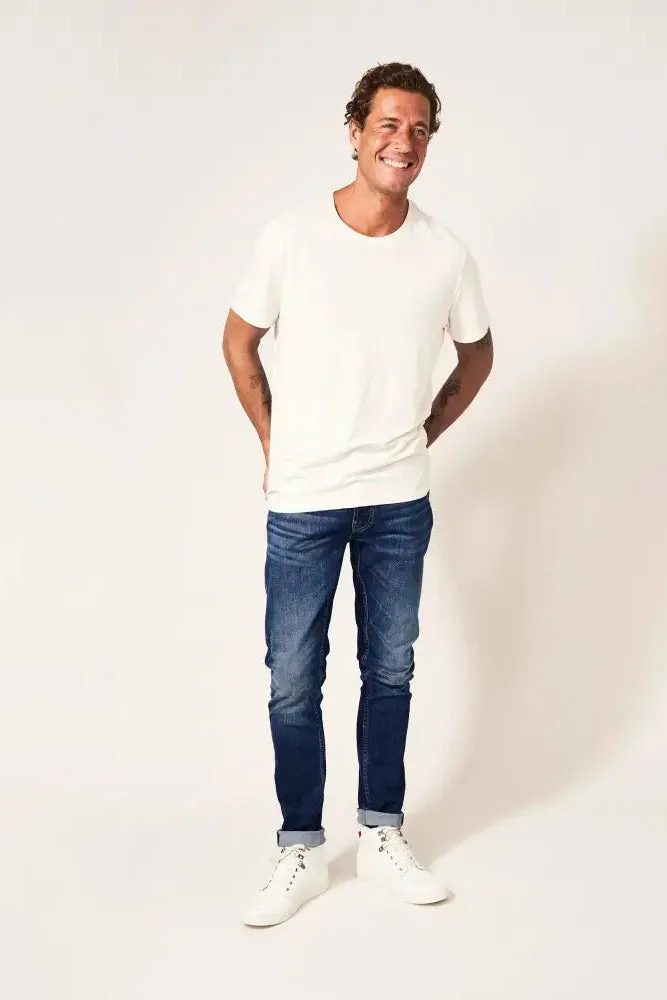 White Stuff Harwood Slim Jean in Mid Denim