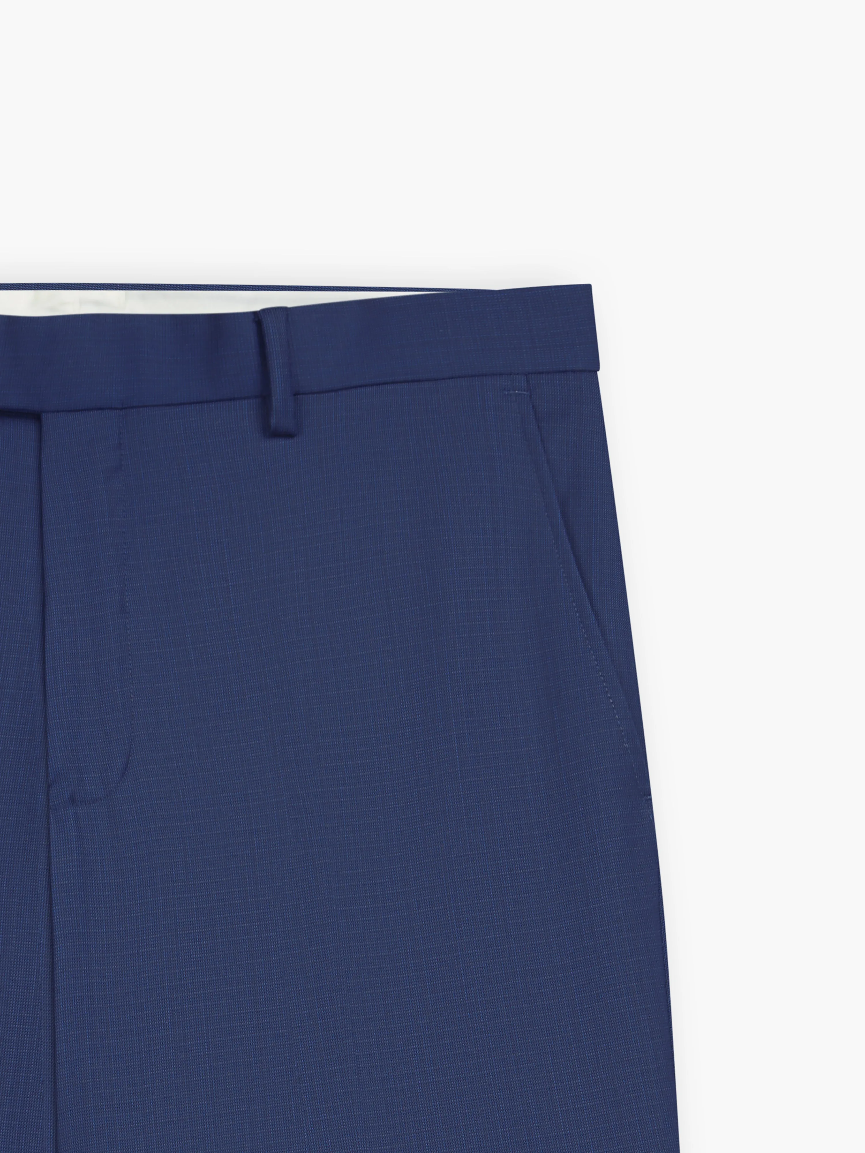 Wilkinson Wool Slim Blue Suit Trouser