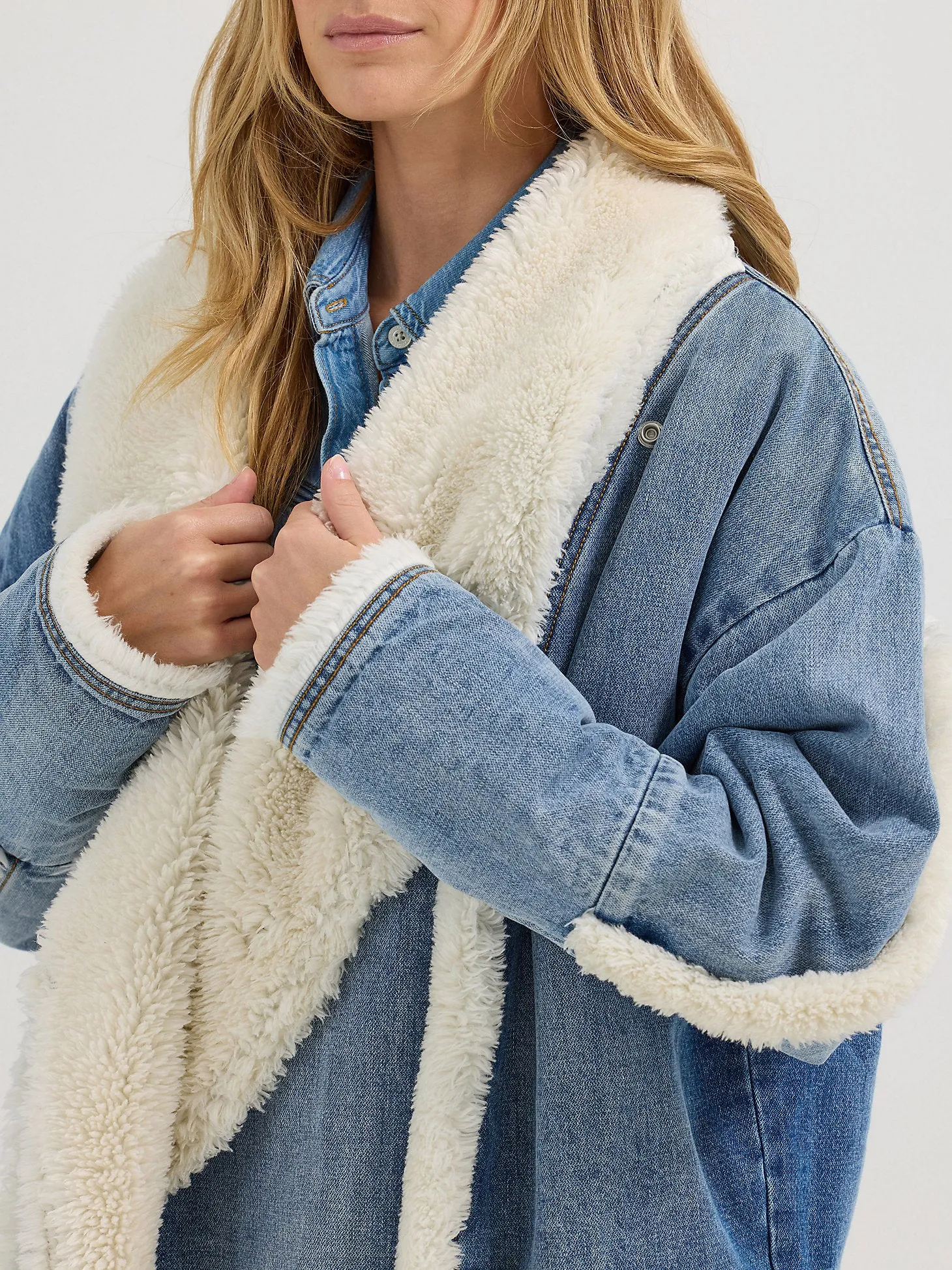 Wrangler X Lainey Wilson Iconic Sherpa Coat