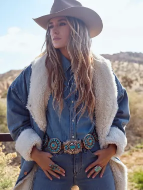 Wrangler X Lainey Wilson Iconic Sherpa Coat