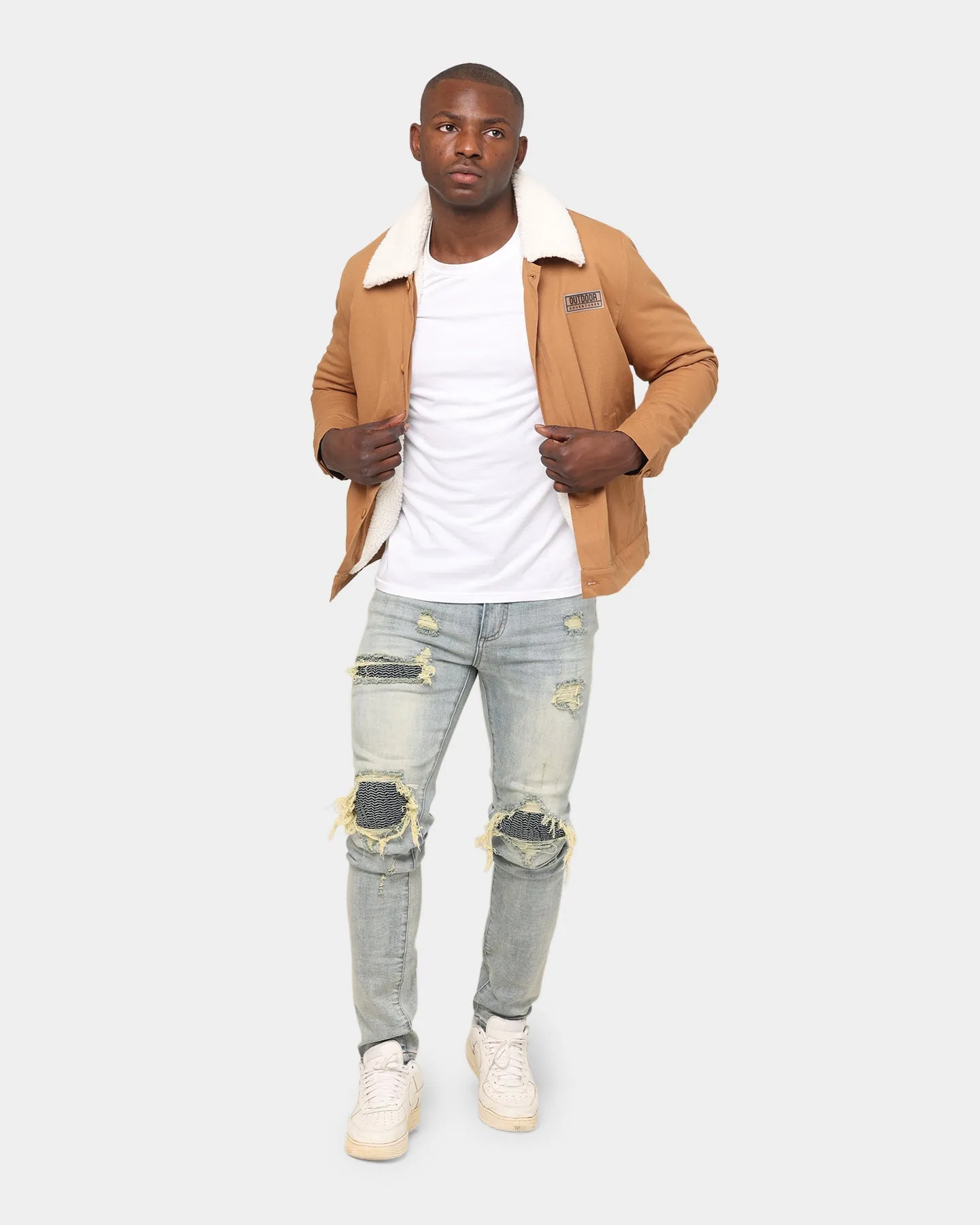 XXIII Gage Sherpa Lined Jacket Toffee