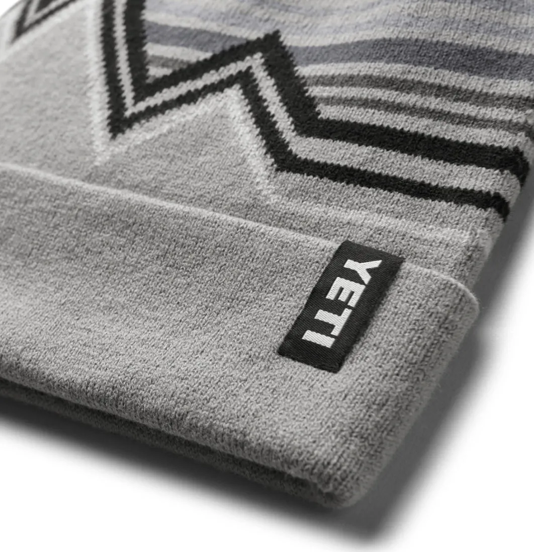 Yeti Freestyle Pom Beanie - Grey/Black