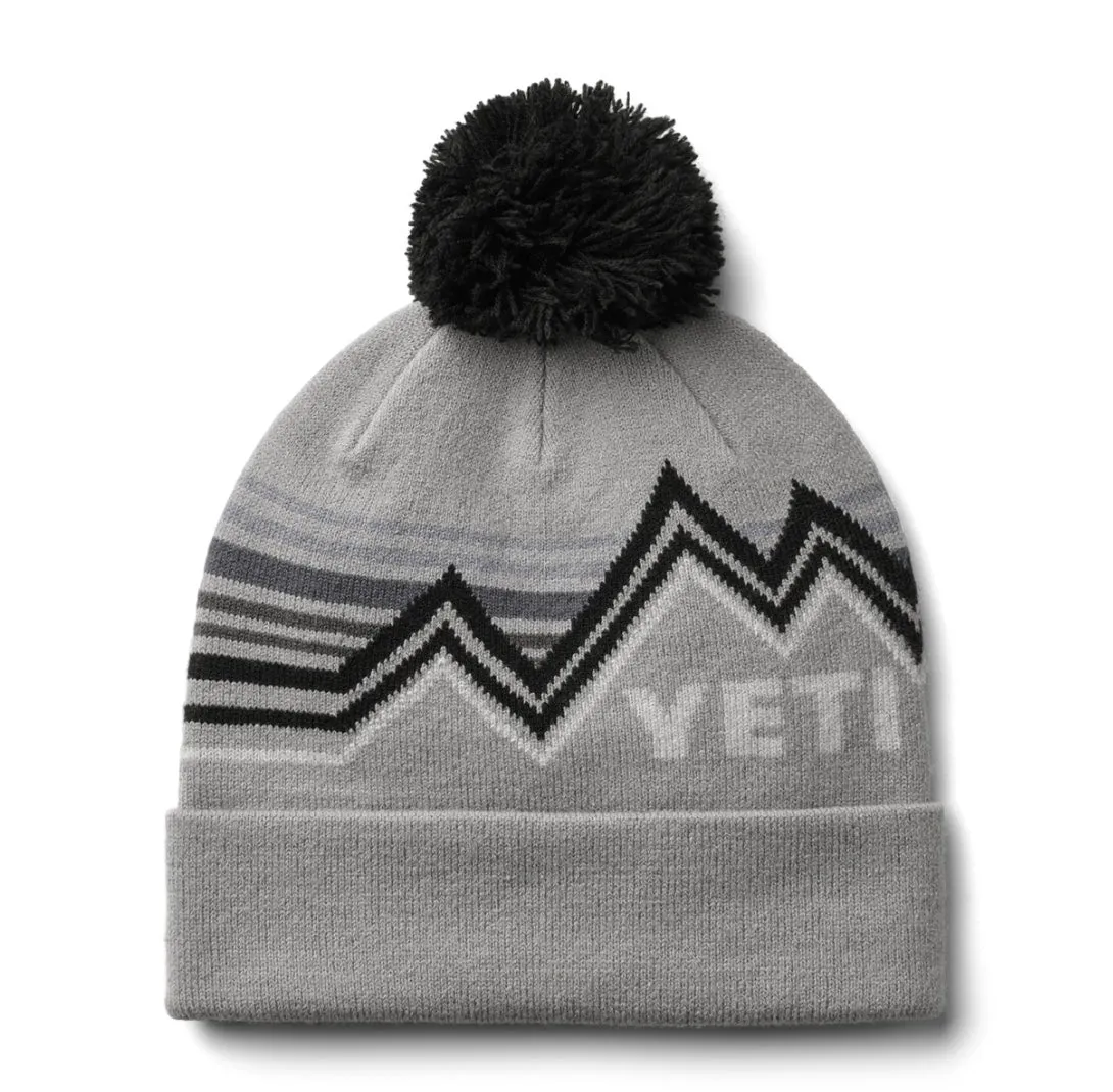 Yeti Freestyle Pom Beanie - Grey/Black